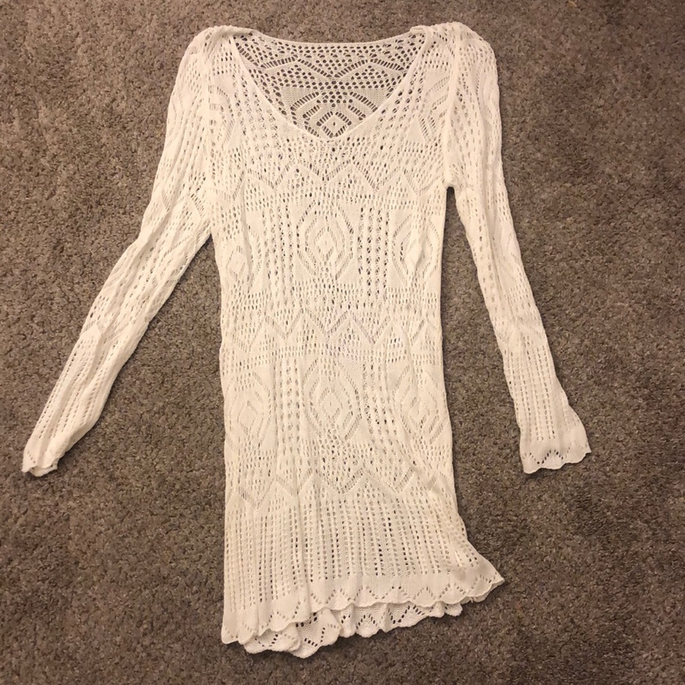 Knit swim cover
